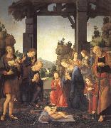 LORENZO DI CREDI The Adoration of the Shepherds china oil painting artist